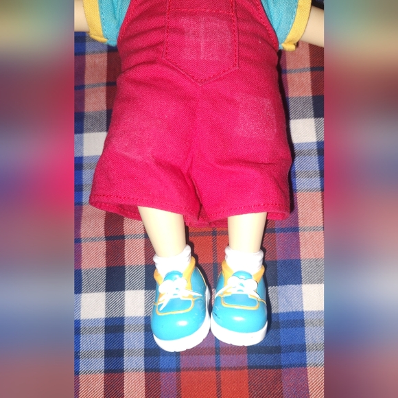 Vintage Rugrats Tommy Pickles "Milk and Munchies" Dirty Face 10" Plush 1999 - Picture 8 of 9